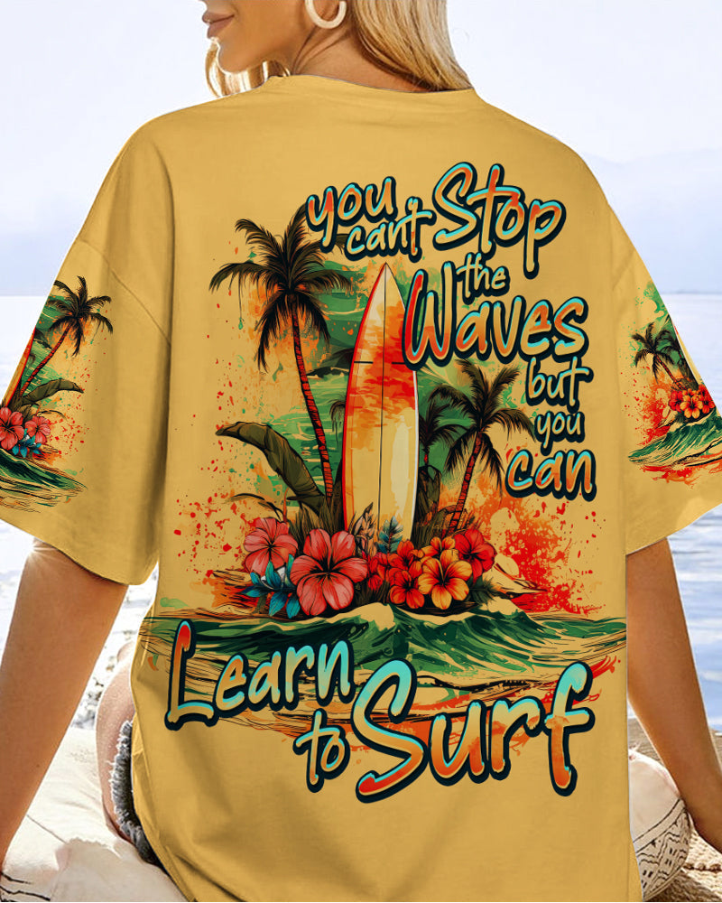 BLISSCORNERS YOU CAN'T STOP THE WAVES ALL OVER PRINT