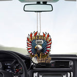 Blisscorners America Love It Or Leave It, Custom Name, Personalized Car Acrylic Ornament2D Flat LM2111