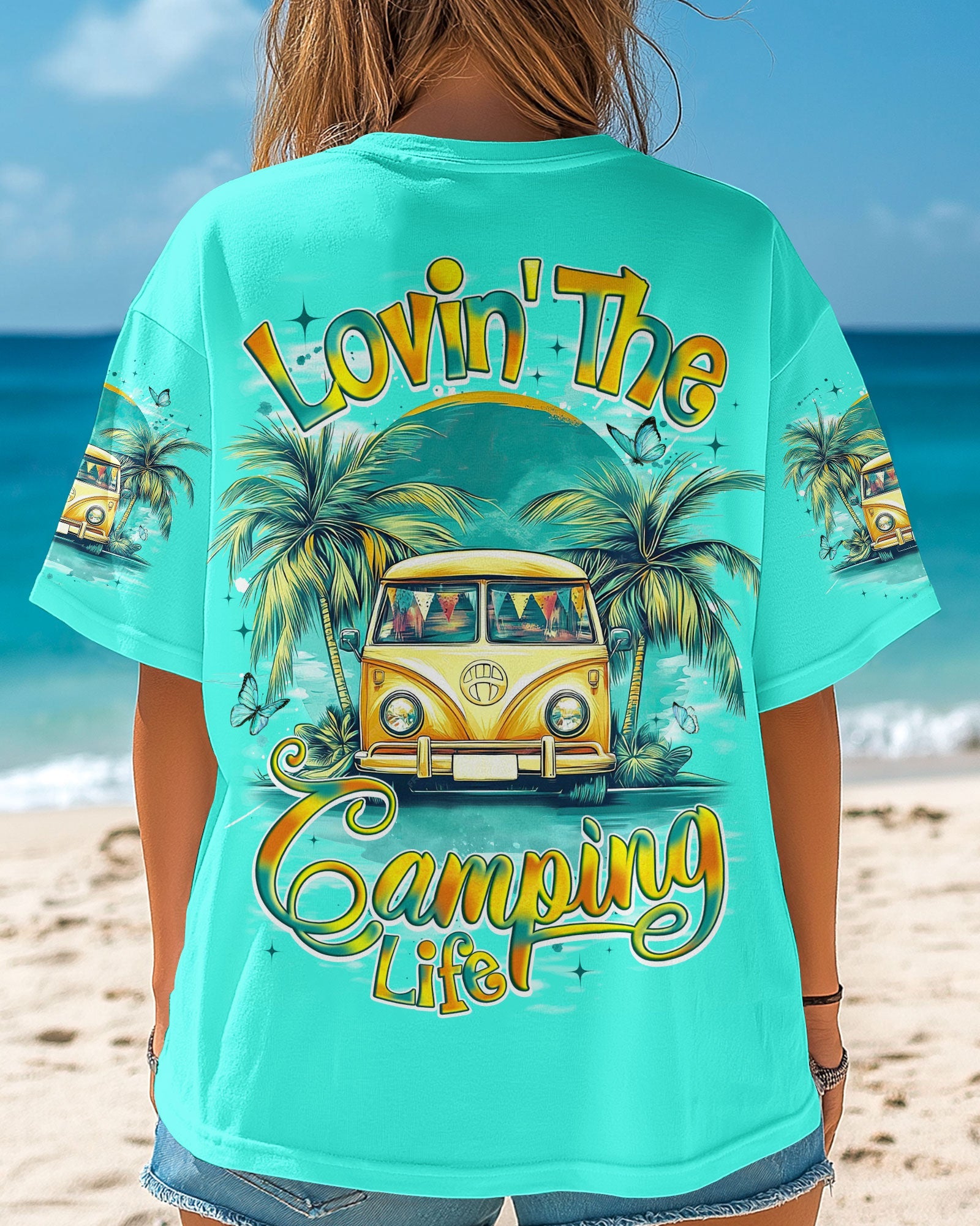 BLISSCORNERS LOVIN' THE CAMPING LIFE ALL OVER PRINT