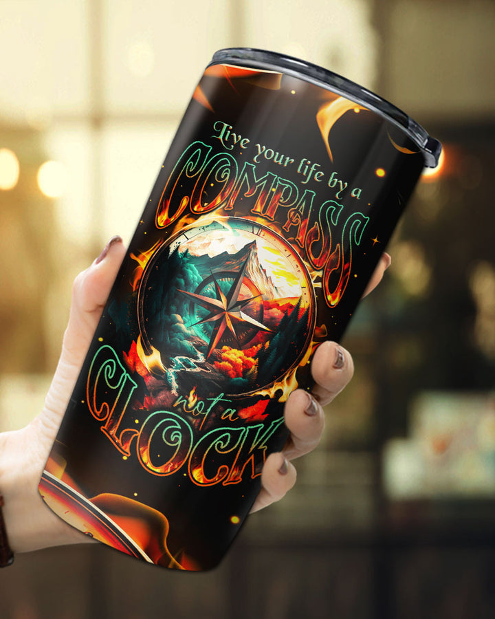 BLISSCORNERS LIVE YOUR LIFE BY A COMPASS ALL TUMBLER - TY2804231
