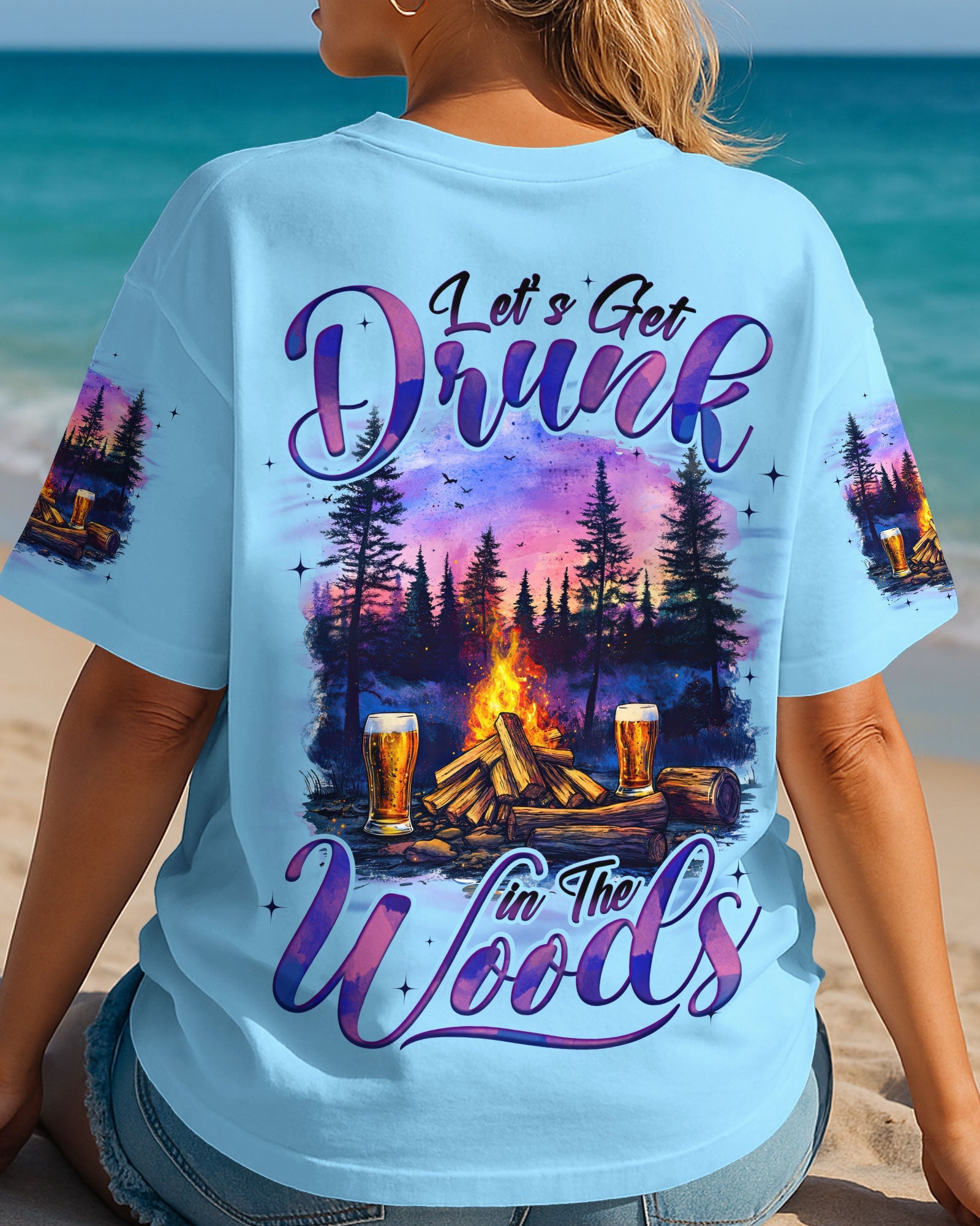 BLISSCORNERS LET'S GET DRUNK IN THE WOODS ALL OVER PRINT