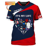 Blisscorners Personalized Nurse Life Shirt - Embrace Your Passion for Nursing