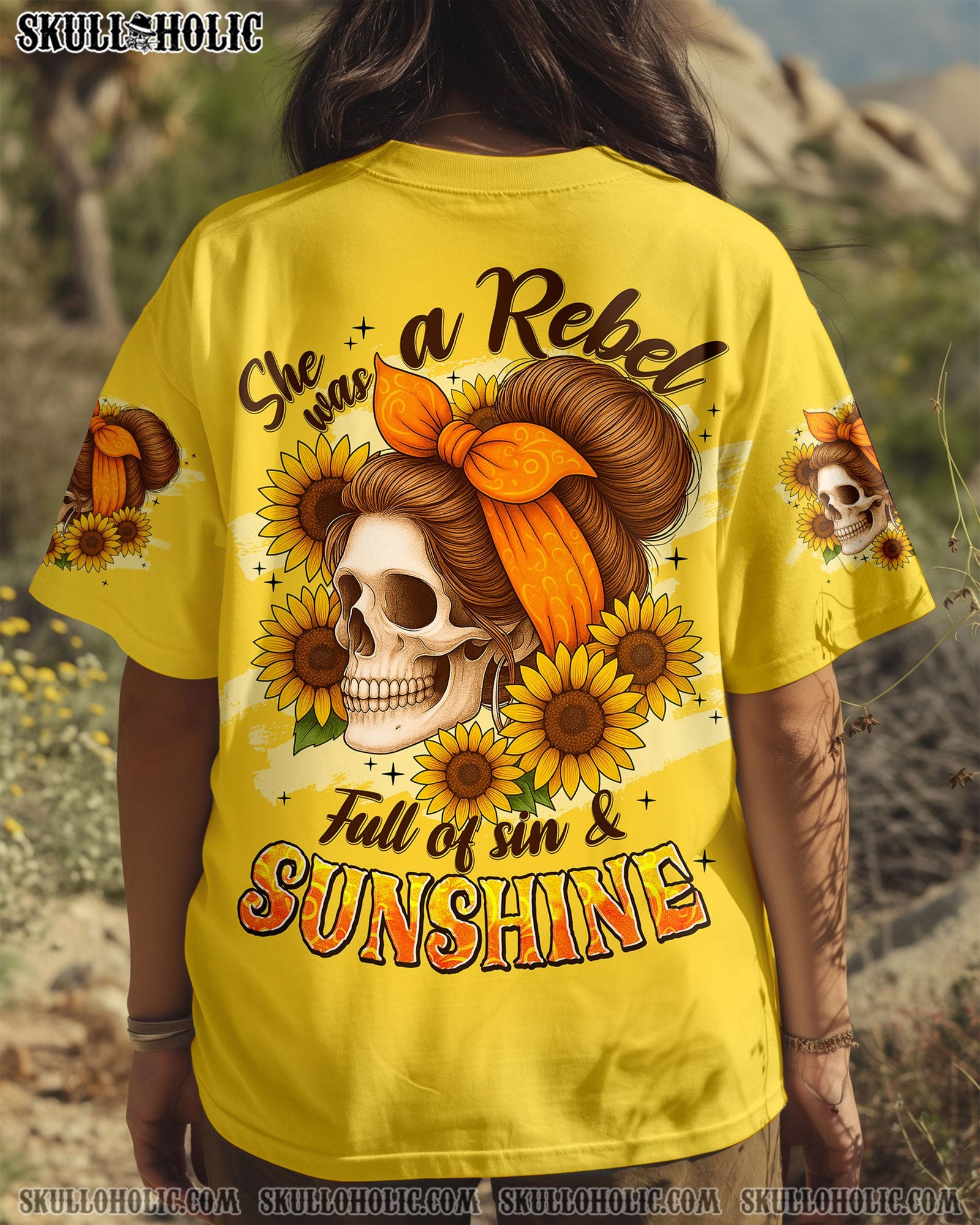 BLISSCORNERS YOU COULDN'T HANDLE ME MESSY BUN TIE DYE ALL OVER PRINT