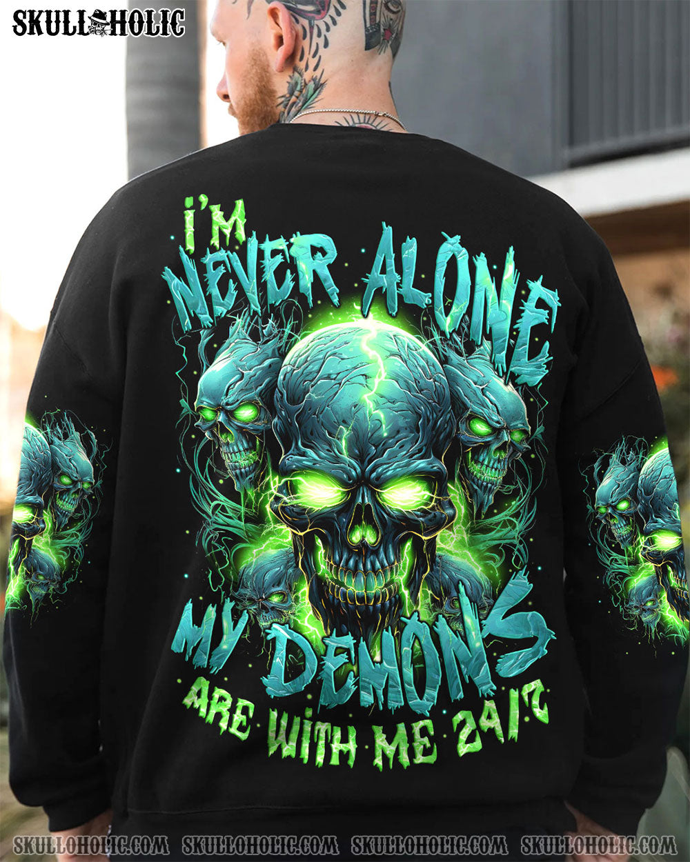 BLISSCORNERS I'M NEVER ALONE ALL OVER PRINT