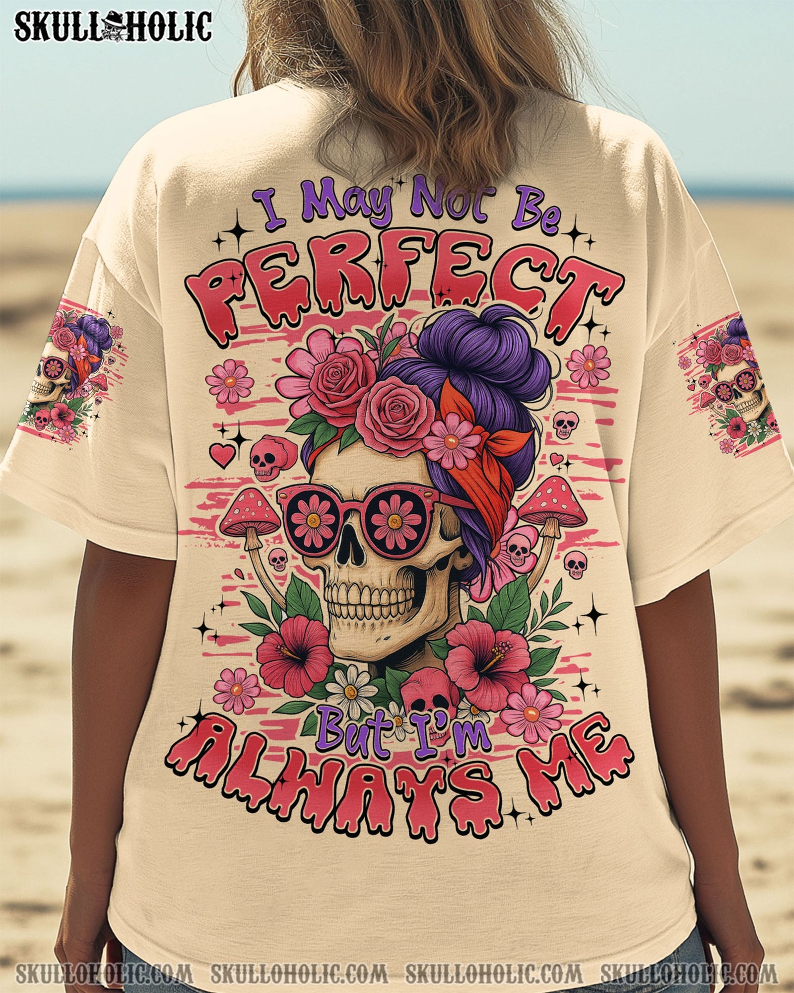 BLISSCORNERS I'M ALWAYS ME SKULL ALL OVER PRINT