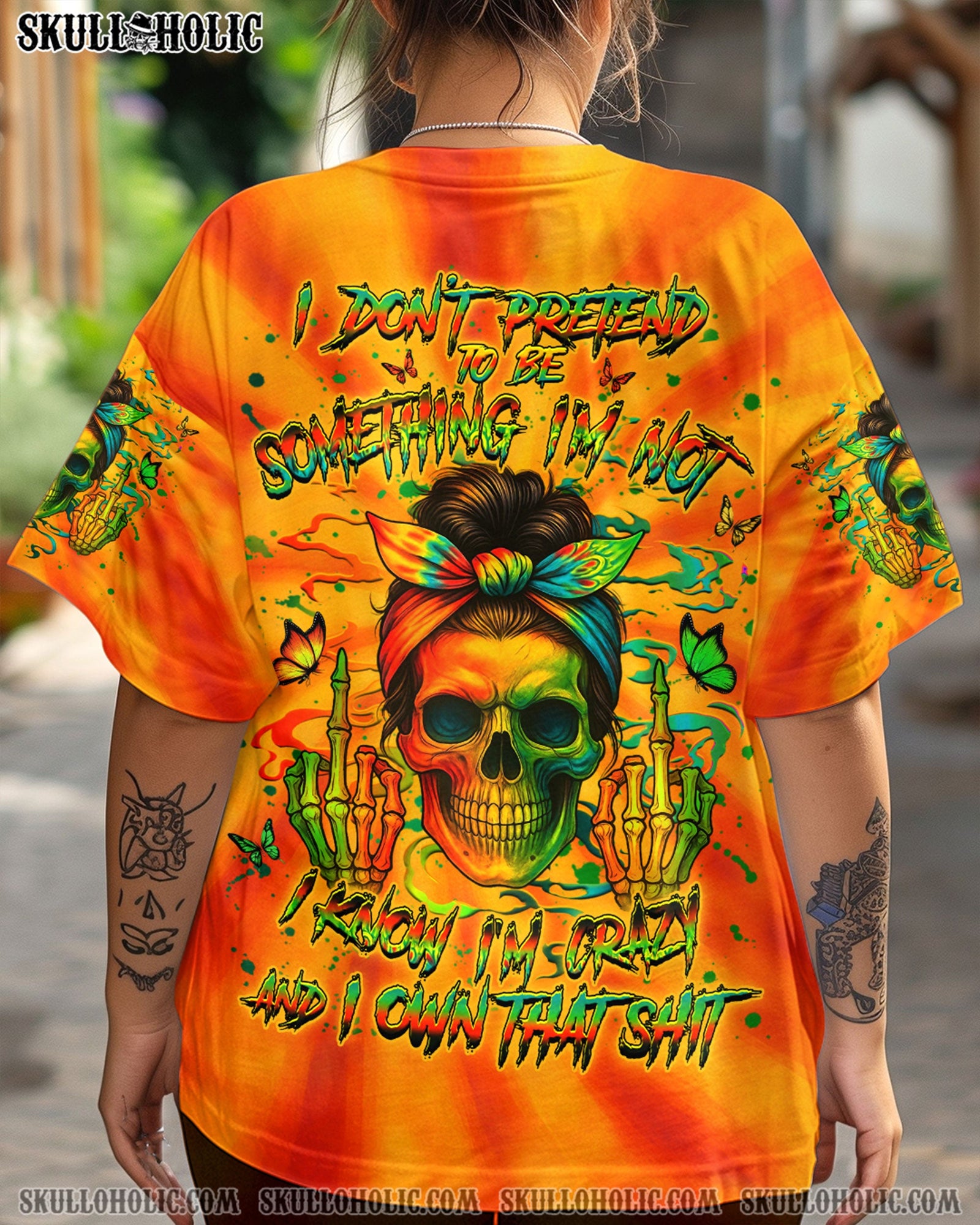 BLISSCORNERS I DON'T PRETEND TO BE SOMETHING I'M NOT ALL OVER PRINT
