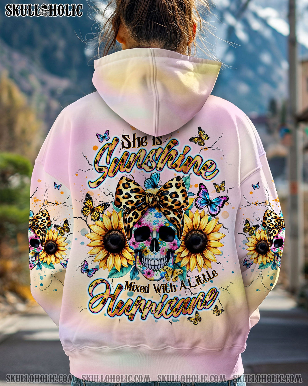 BLISSCORNERS SHE IS SUNSHINE  TIE DYE ALL OVER PRINT