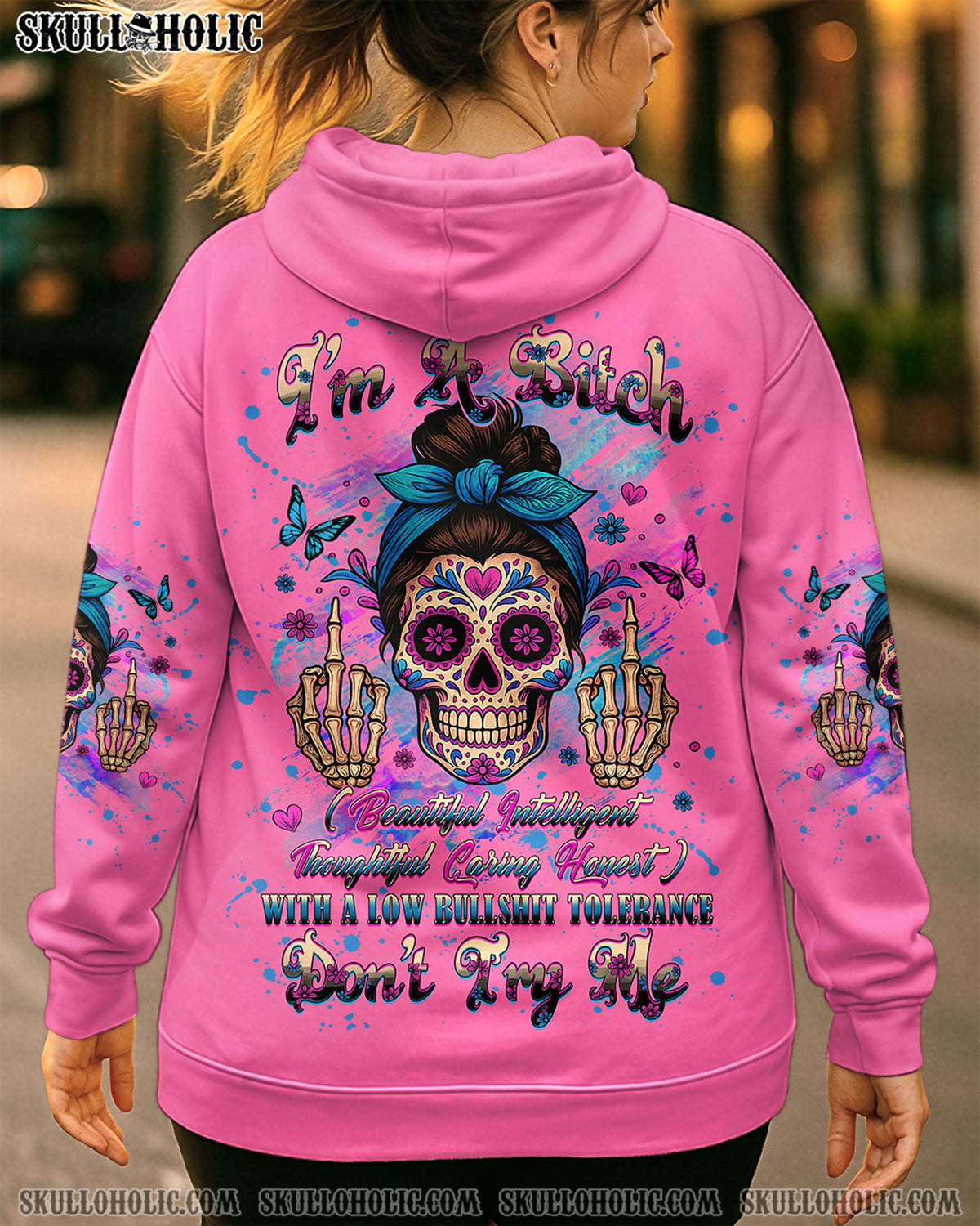 BLISSCORNERS I'M A B DON'T TRY ME ALL OVER PRINT