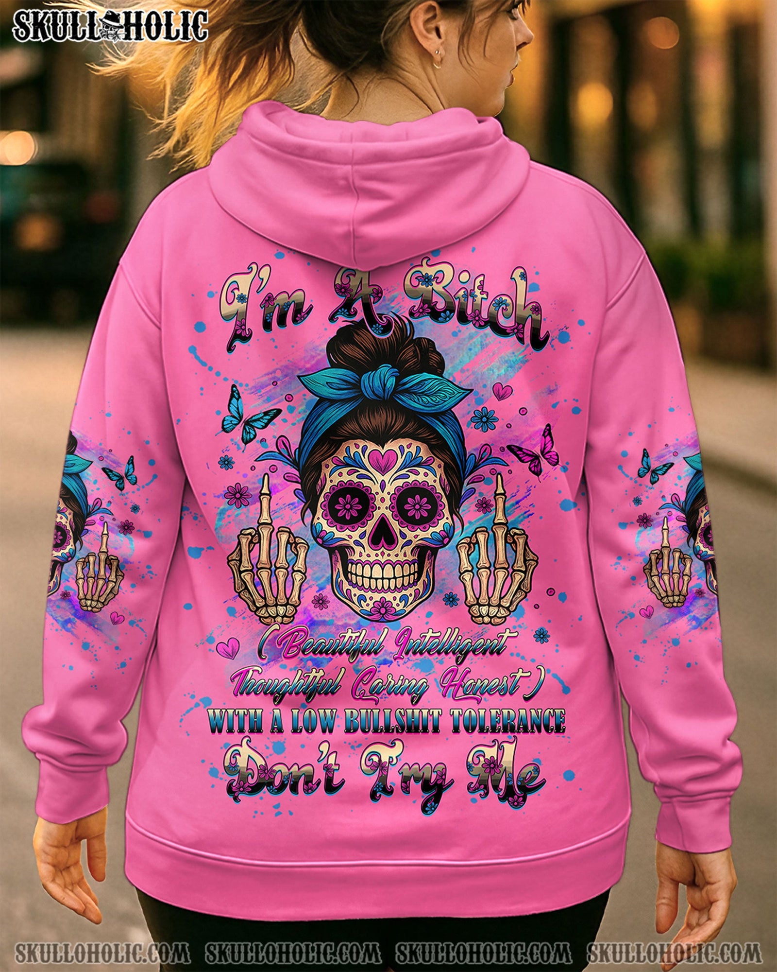 BLISSCORNERS I'M A B DON'T TRY ME ALL OVER PRINT