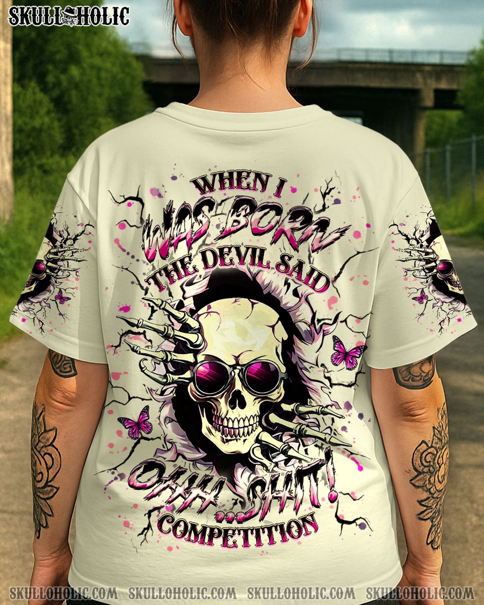 BLISSCORNERS WHEN I WAS BORN ALL OVER PRINT
