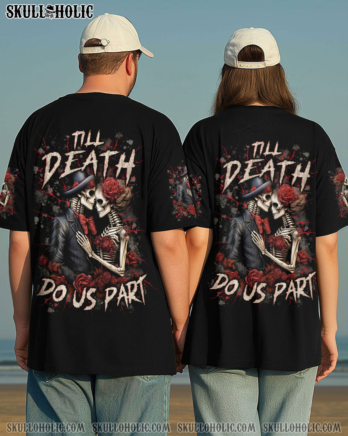 BLISSCORNERS TILL DEATH DO US PART COUPLE ALL OVER PRINT
