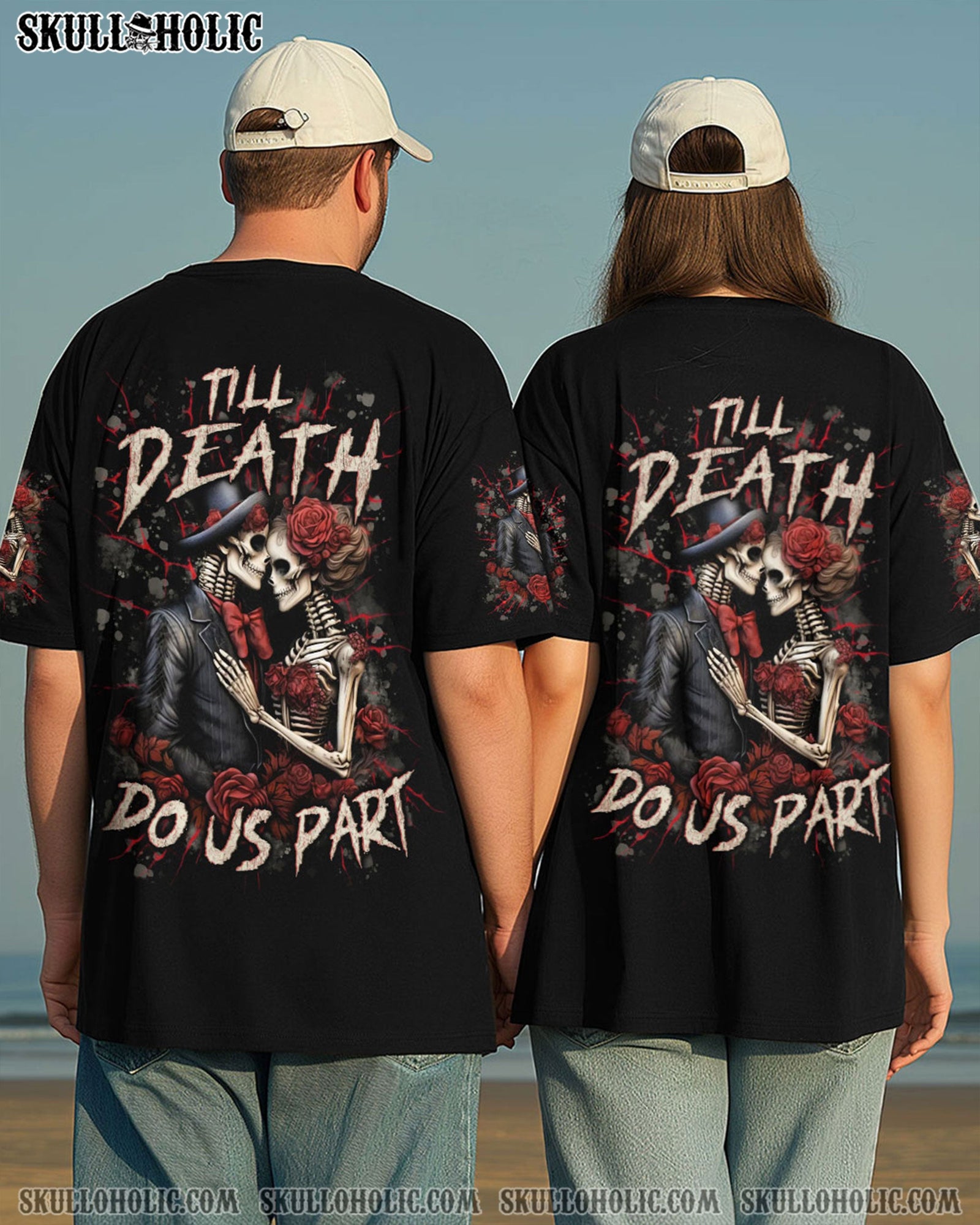 BLISSCORNERS TILL DEATH DO US PART COUPLE ALL OVER PRINT