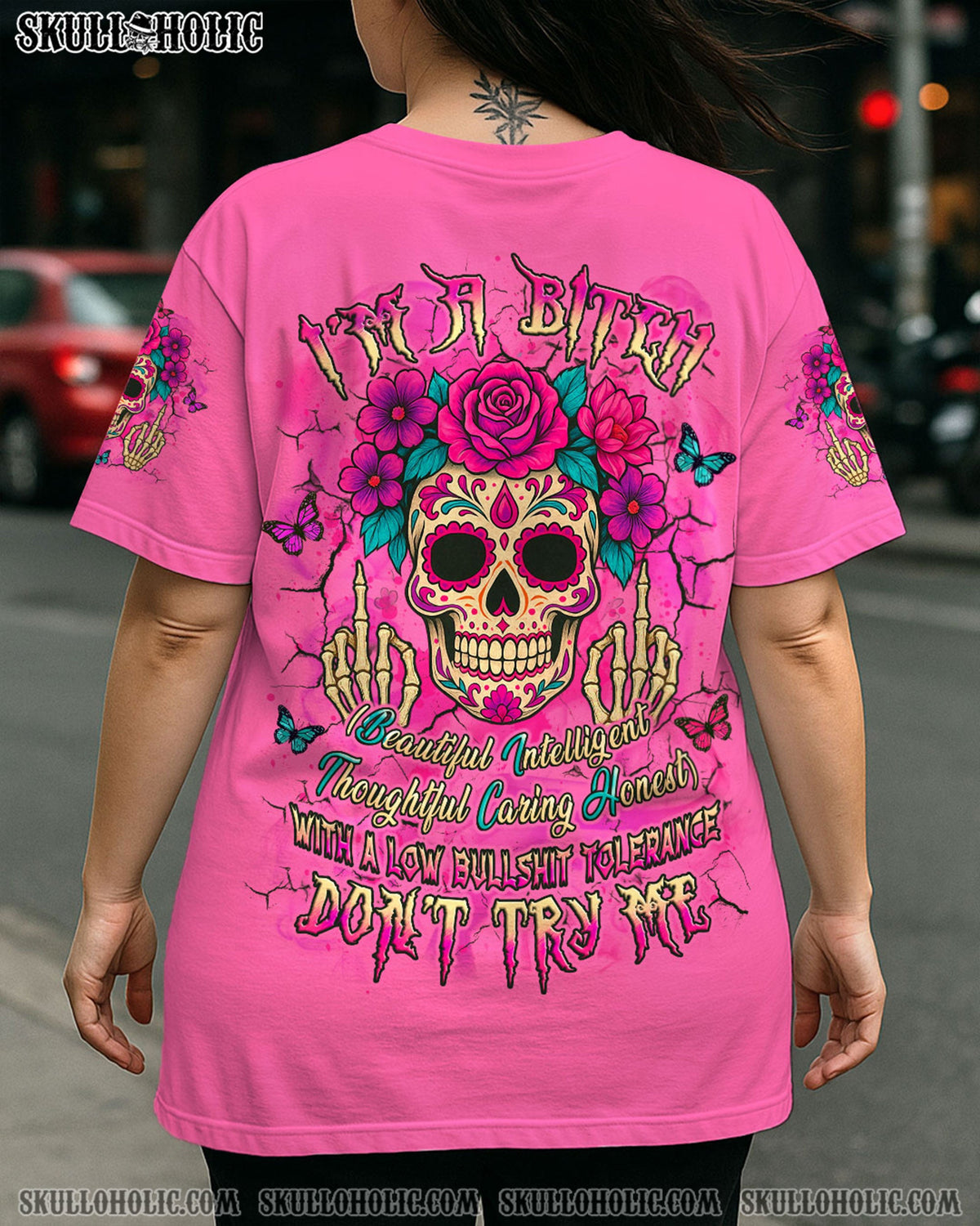 BLISSCORNERS I'M A B DON'T TRY ME ALL OVER PRINT