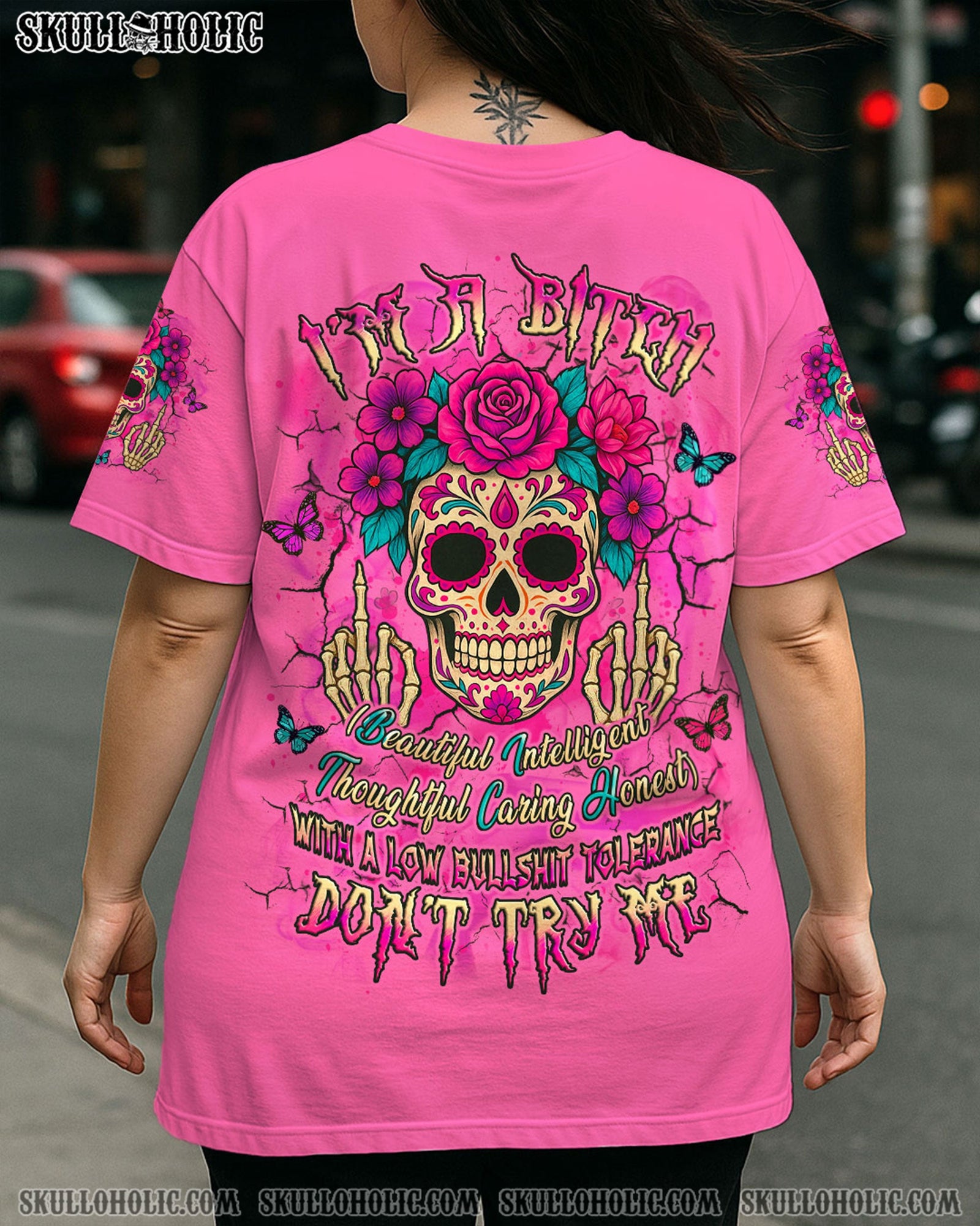 BLISSCORNERS I'M A B DON'T TRY ME ALL OVER PRINT