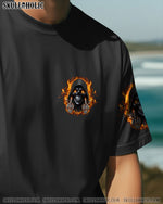 BLISSCORNERS BE CAREFUL FIRE SKULL REAPER ALL OVER PRINT