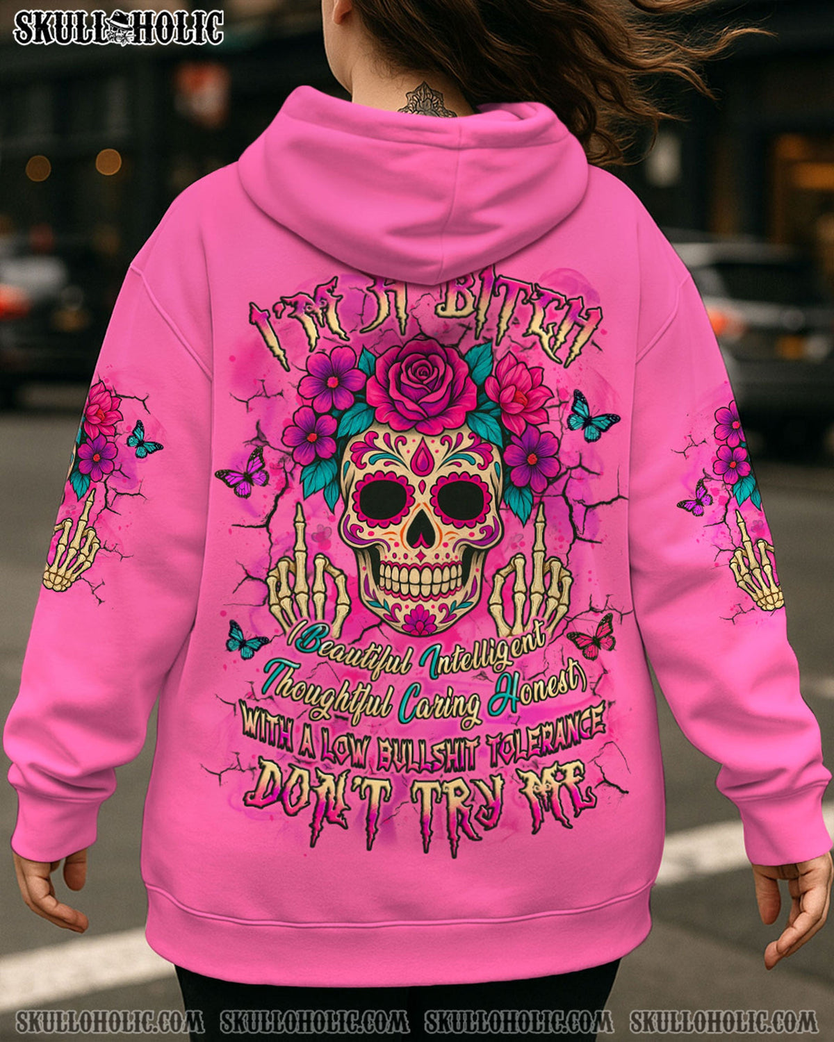 BLISSCORNERS I'M A B DON'T TRY ME ALL OVER PRINT
