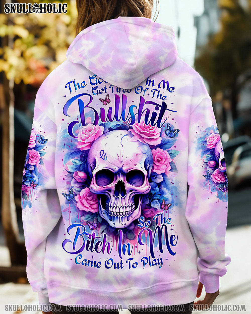 BLISSCORNERS THE GOOD GIRL IN ME ALL OVER PRINT