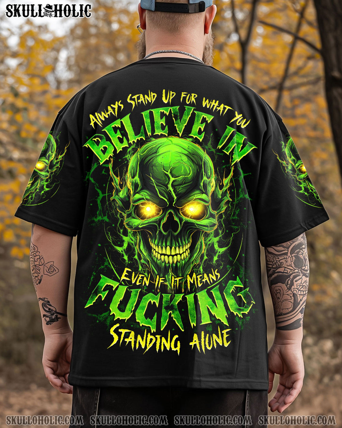 BLISSCORNERS ALWAYS STAND UP FOR WHAT YOU BELIEVE ALL OVER PRINT