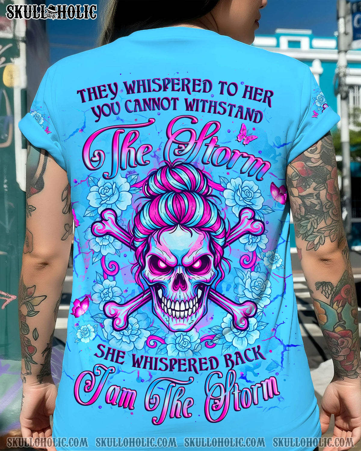 BLISSCORNERS I'M A B DON'T TRY ME MESSY BUN ALL OVER PRINT