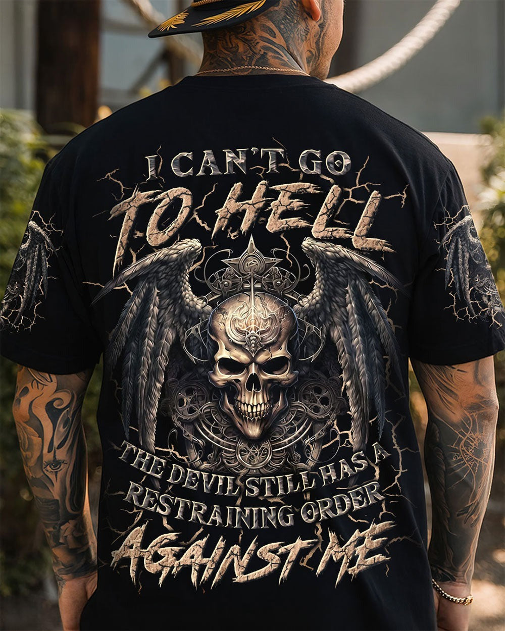 BLISSCORNERS I CAN'T GO TO HELL ALL OVER PRINT