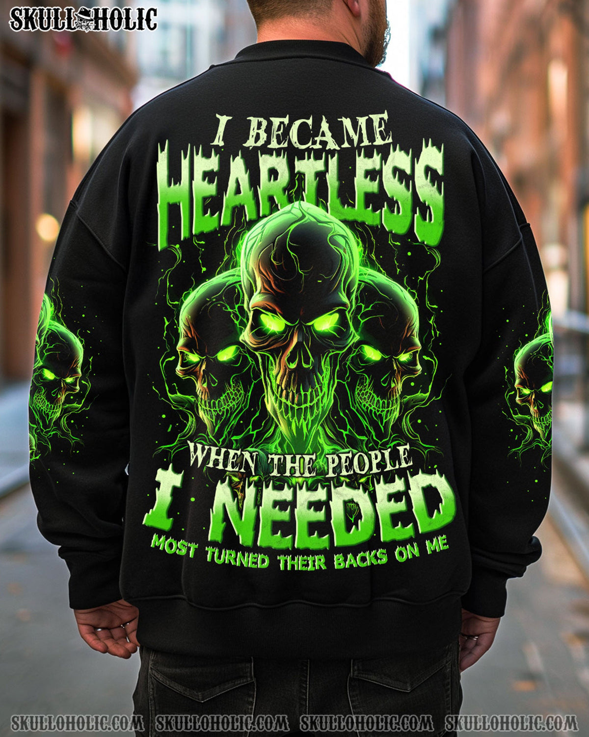 BLISSCORNERS I BECAME HEARTLESS ALL OVER PRINT