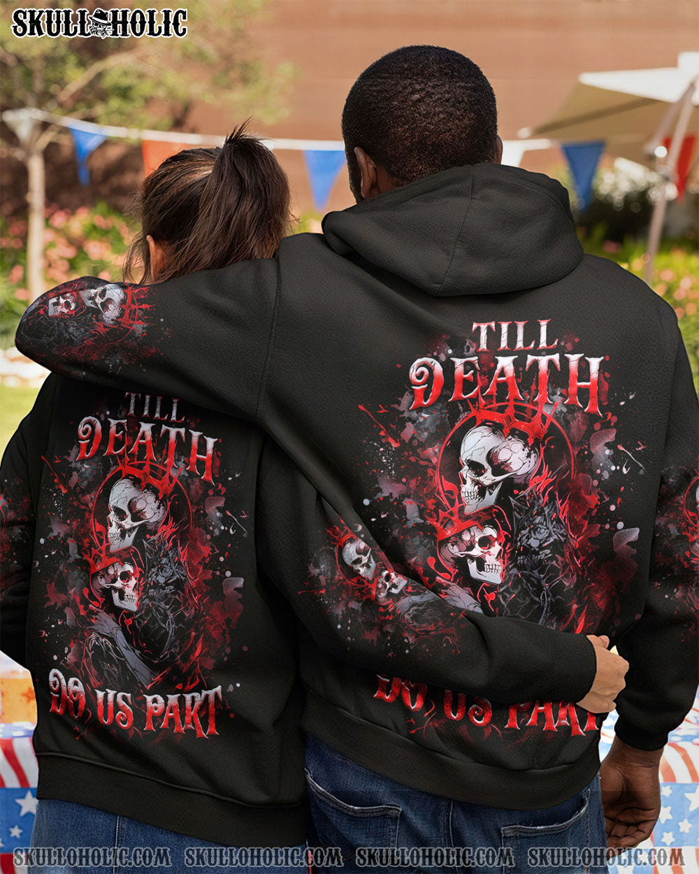 BLISSCORNERS TILL DEATH DO US PART COUPLE ALL OVER PRINT