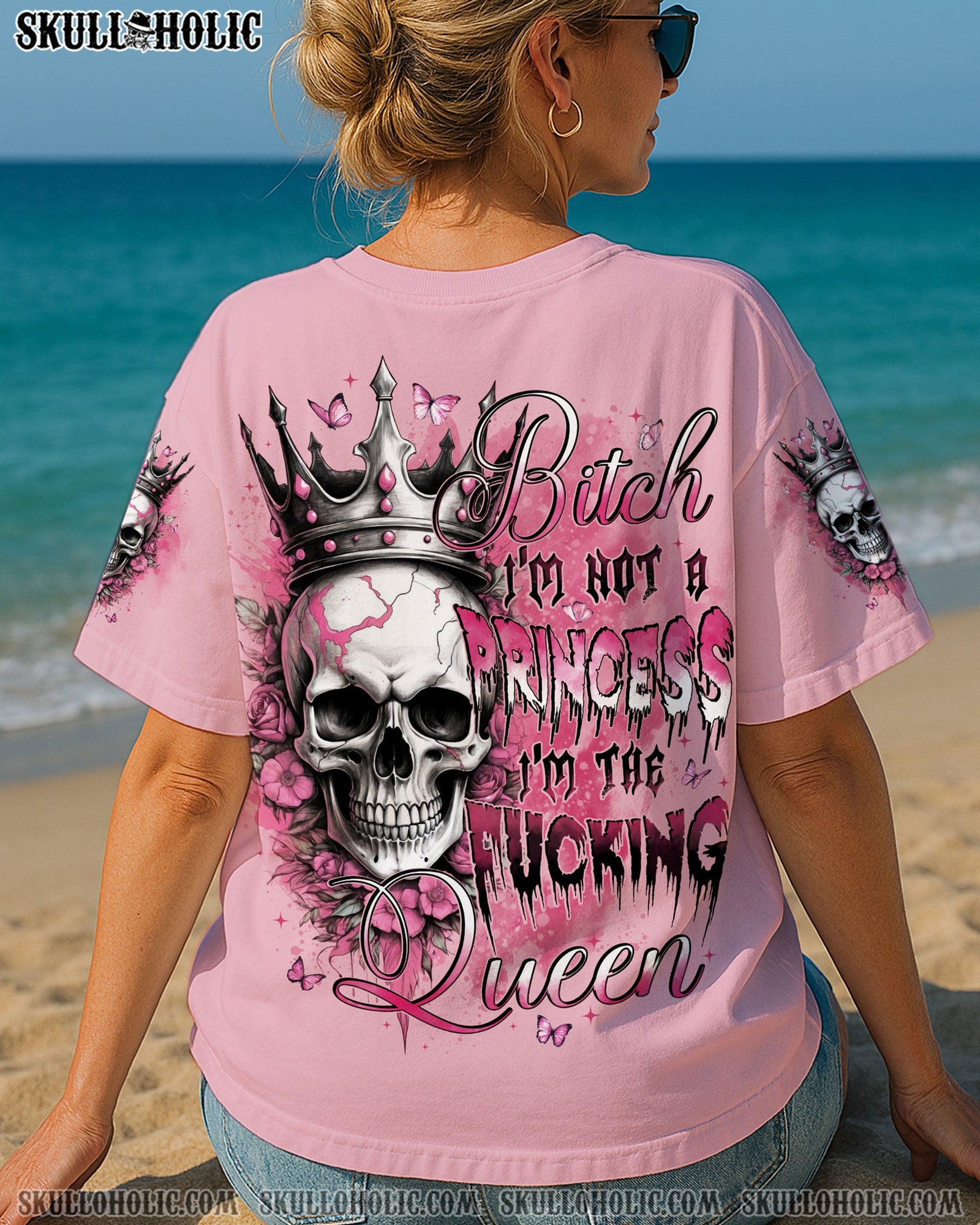 BLISSCORNERS I'M NOT A PRINCESS ALL OVER PRINT