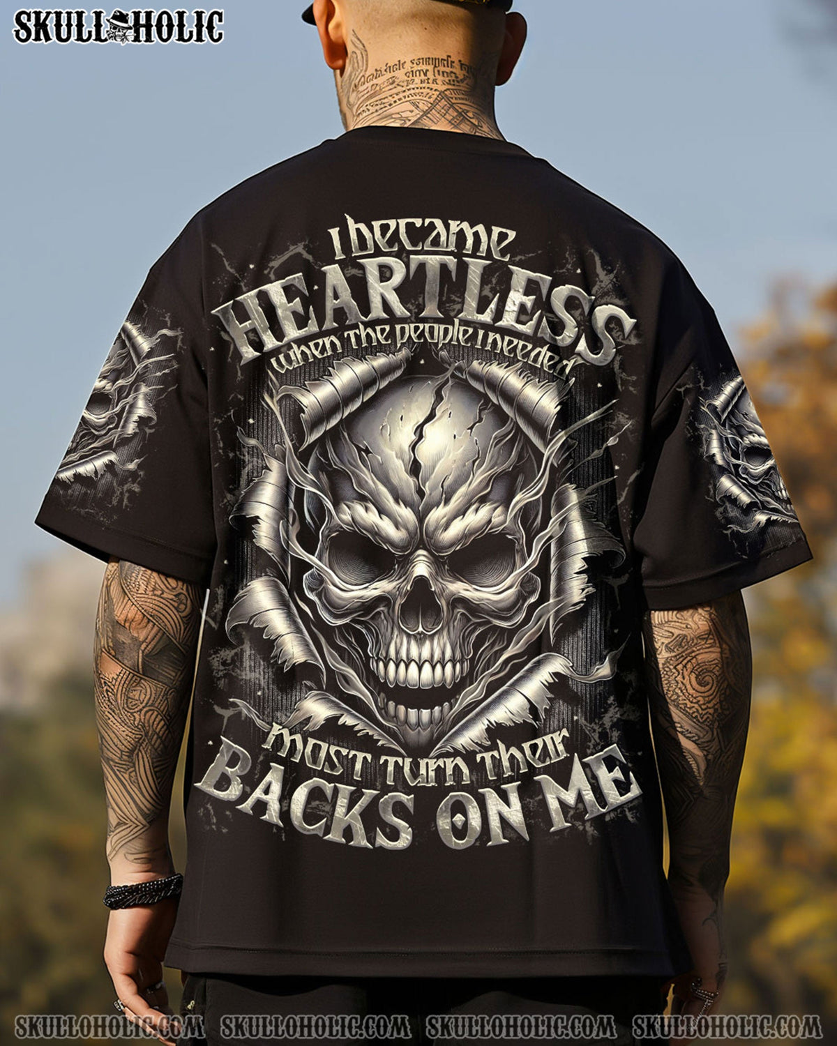 BLISSCORNERS I BECAME HEARTLESS ALL OVER PRINT