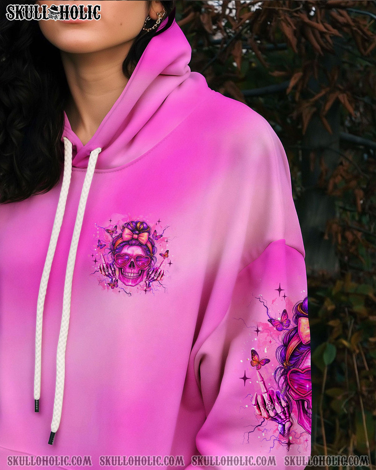 BLISSCORNERS THE GOOD GIRL IN ME SKULL  ALL OVER PRINT