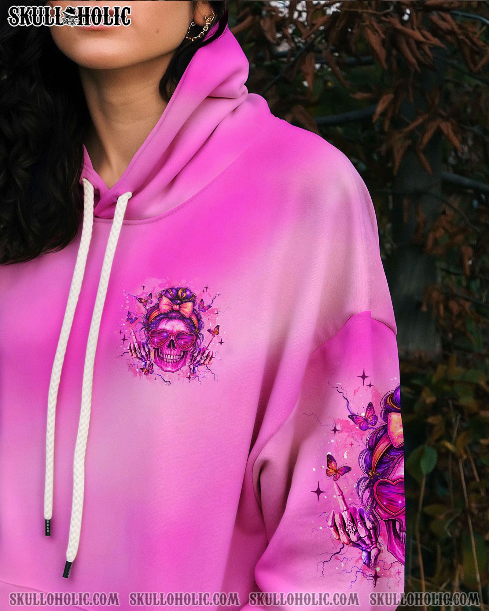 BLISSCORNERS THE GOOD GIRL IN ME SKULL  ALL OVER PRINT