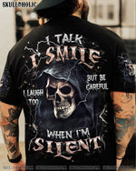 BLISSCORNERS BE CAREFUL WHEN I'M SILENT REAPER ALL OVER PRINT