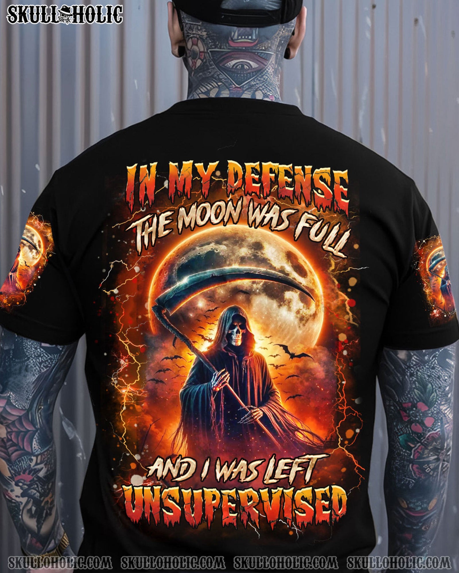 BLISSCORNERS IN MY DEFENSE THE MOON WAS FULL ALL OVER PRINT