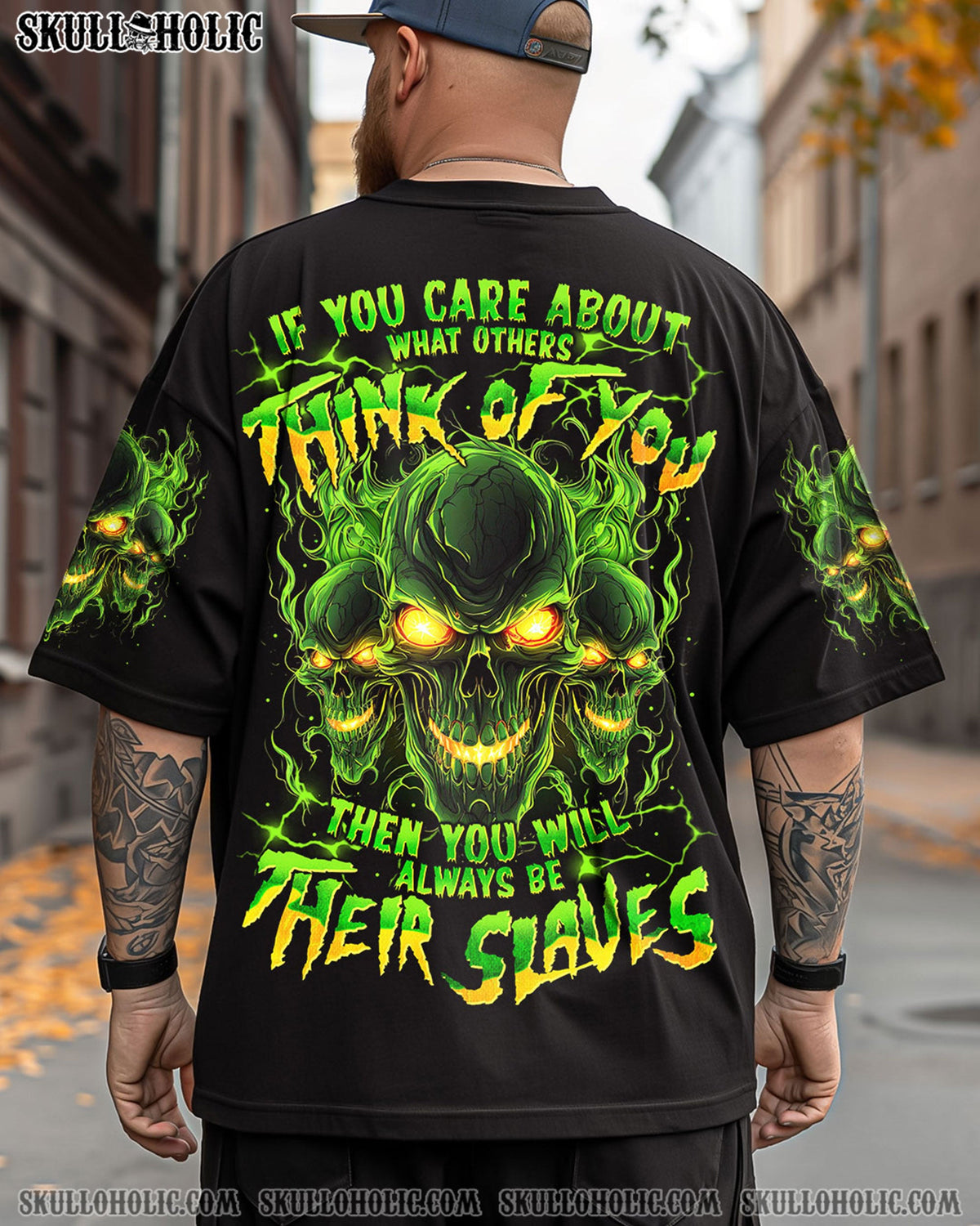 BLISSCORNERS IF YOU CARE ABOUT WHAT OTHERS THINK OF YOU ALL OVER PRINT