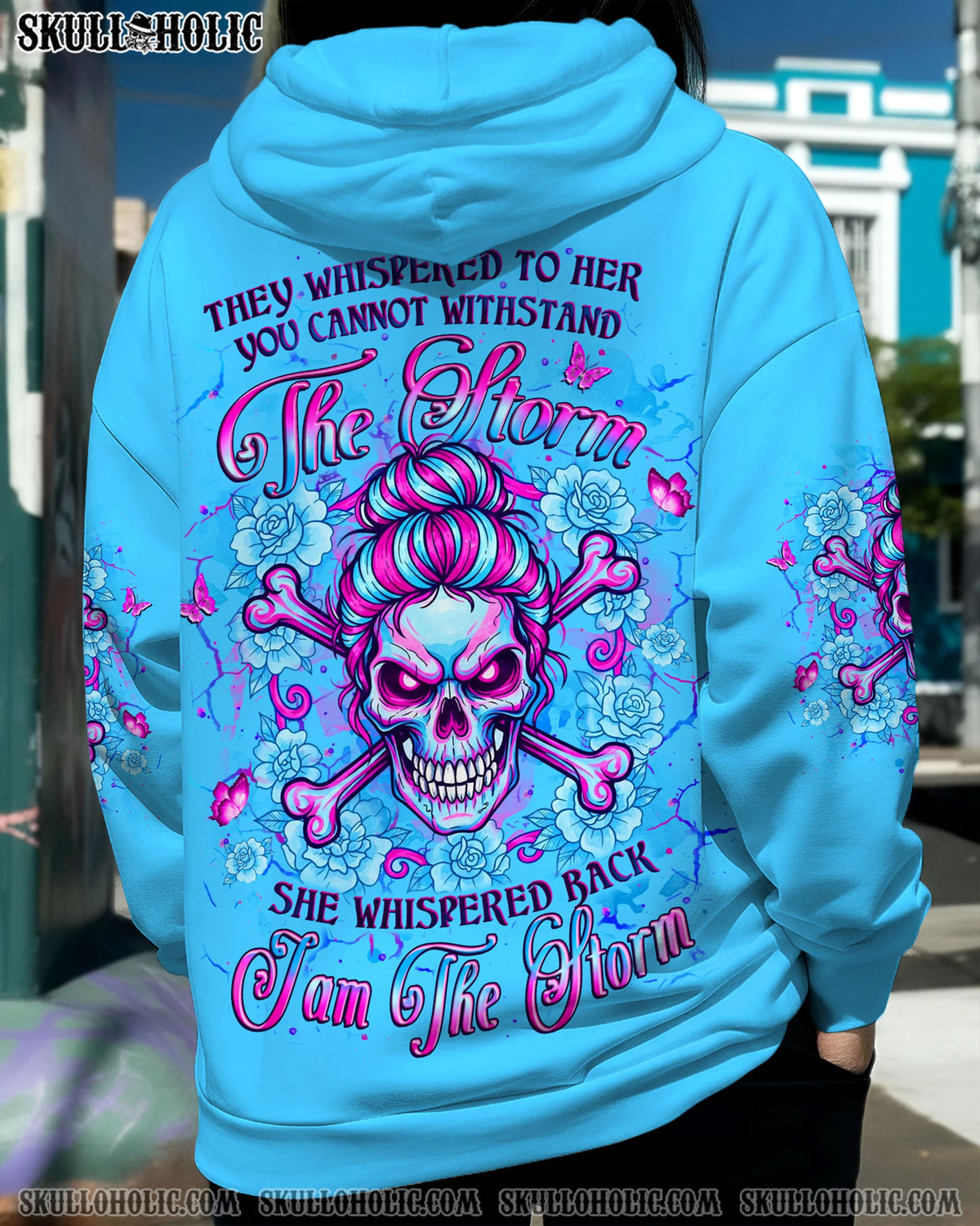 BLISSCORNERS I'M A B DON'T TRY ME MESSY BUN ALL OVER PRINT