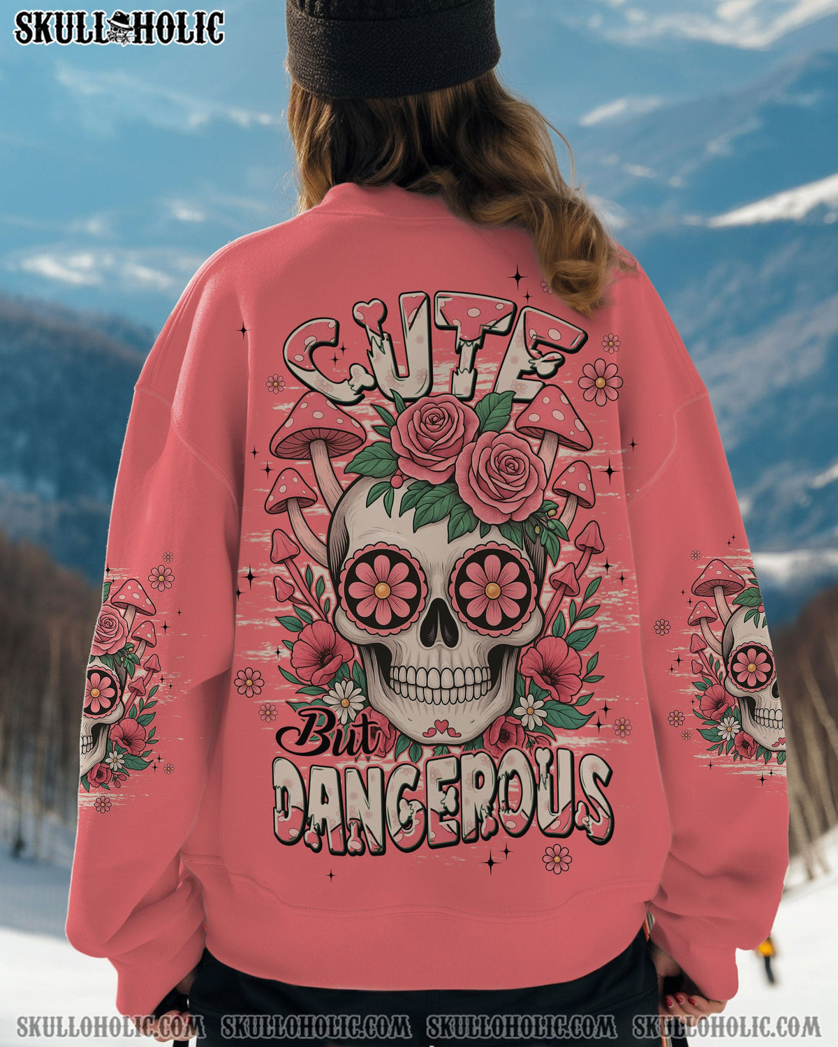 BLISSCORNERS CUTE BUT DANGEROUS SKULL ALL OVER PRINT