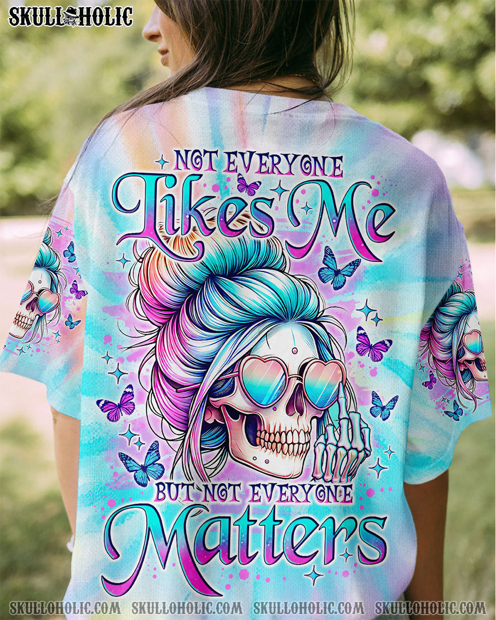 BLISSCORNERS NEXT TIME MY NAMES COMES OUT MESSY BUN ALL OVER PRINT