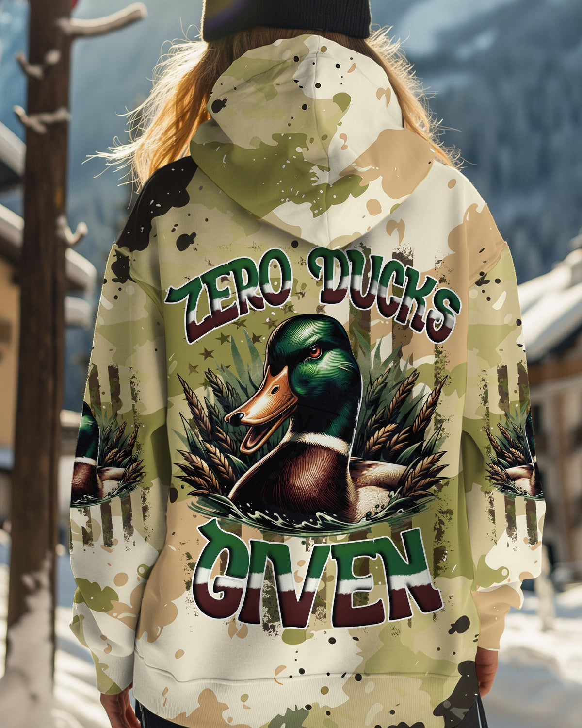 BLISSCORNERS ZERO DUCKS GIVEN ALL OVER PRINT