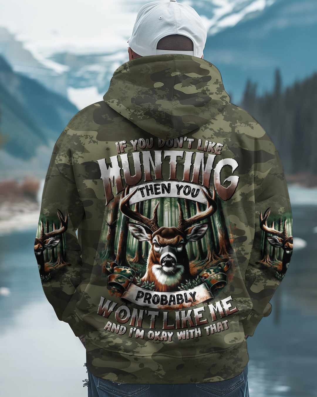 BLISSCORNERS IF YOU DON'T LIKE HUNTING ALL OVER PRINT