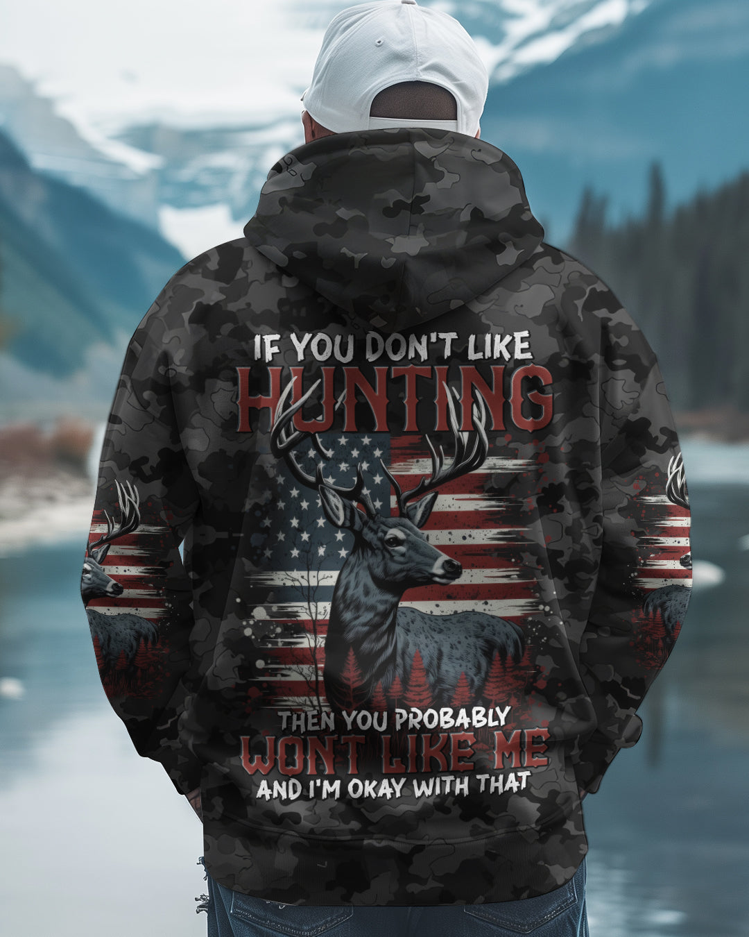 BLISSCORNERS IF YOU DON'T LIKE HUNTING ALL OVER PRINT