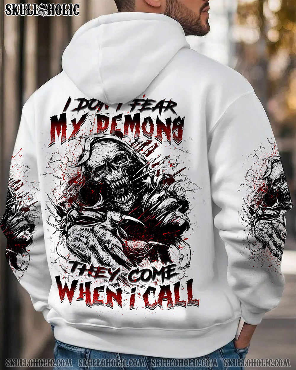 BLISSCORNERS I DON'T FEAR MY DEMONS ALL OVER PRINT