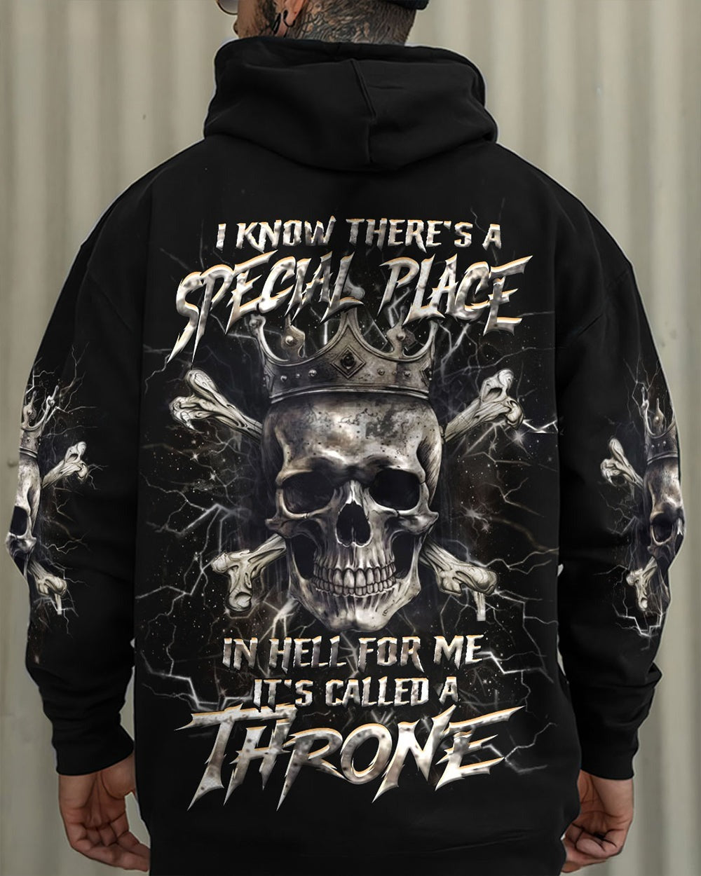 BLISSCORNERS THRONE SKULL ALL OVER PRINT