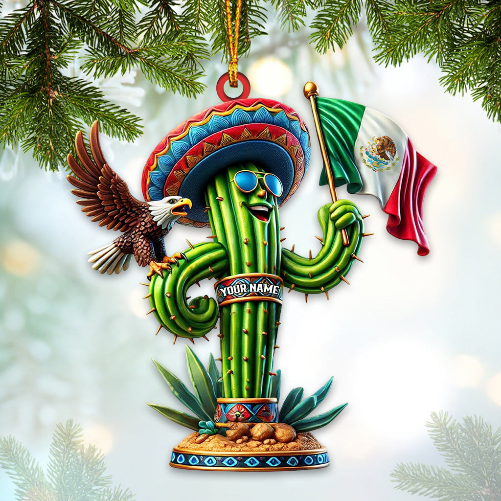 Blisscorners Cinco De Mayo Home Decor Christmas Ornament, Personalized Ornament2D Flat LM2211