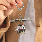 Blisscorners Personalized Duck Hunting Acrylic Christmas Ornament - Custom Name Shotgun Gift For Hunters LM0411