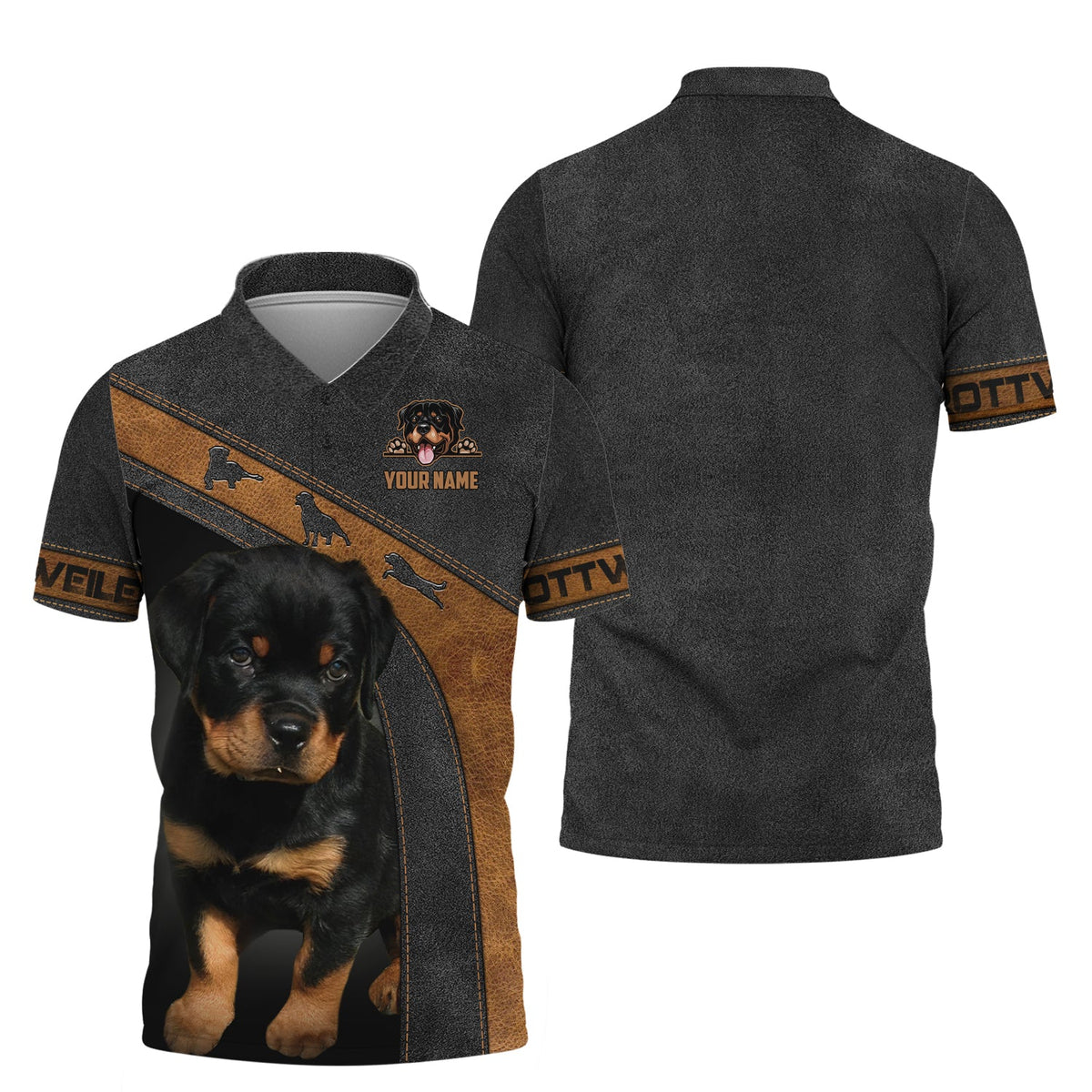 Blisscorners The Puppy Rottweiler Custom T-Shirts Rottweiler 3D Shirt Gift For Dog Lovers