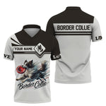 Blisscorners Border Collie Custom T-Shirts Border Collie Brings Happiness 3D Shirt