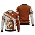 Blisscorners 3D Full Print Lucky Cat T-Shirt Personalized Name Gift For Cat Lovers