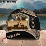 Blisscorners Premium Couple Deer Hunting Buck& Doe Collab Artist Classic Personalized Cap