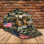 Blisscorners American Retirement Plan On Hunting Classic Personalized Cap