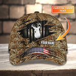 Blisscorners Deer Hunting American Camo Personalized Cap