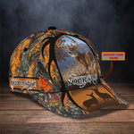 Blisscorners Deer Hunting Orange Camo Classic Personalized Cap